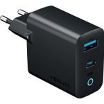 Forever Vibe-TC45AC Gan Pd Qc Charger 1x USB-C 1x Usb 45W Dark grey