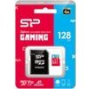 Silicon Power Micro Sdxc 128GB Class 30 UHS-1 U3 V30 Superior Gaming R100/W80 MB/S + Sd Adaptor - (SP128GBSTXDV3V1NSP)