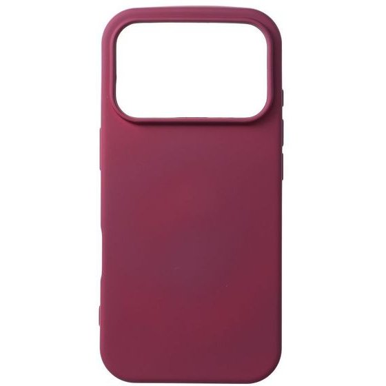 Case For Iphone 17 Pro / 18 Pro Silicone Dark Cherry OEM