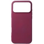 Case For Iphone 17 Pro Max / 18 Pro Max Silicone Dark Cherry OEM