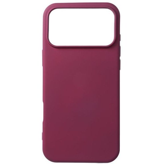 Case For Iphone 17 Pro Max / 18 Pro Max Silicone Dark Cherry OEM