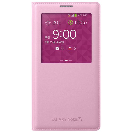 ���� S VIEW FLIP SAMSUNG EF-CN900BIEGWW GALAXY NOTE 3 N9005 ��� ORIGINAL