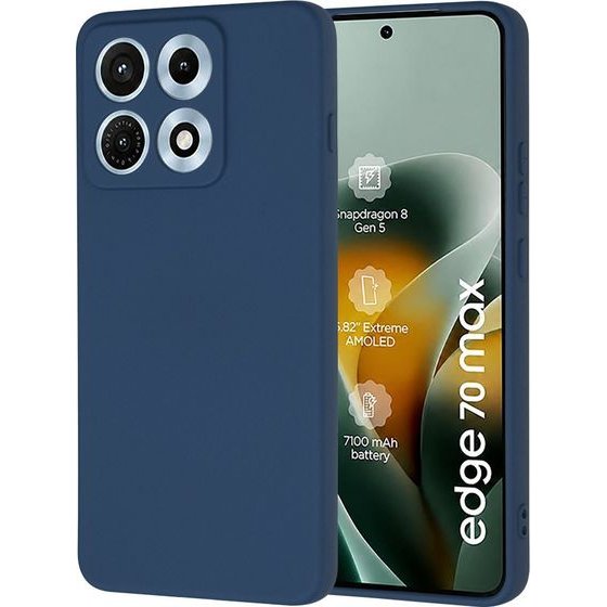 Techsuit - Softflex - Motorola Edge 70 Max - Navy Blue