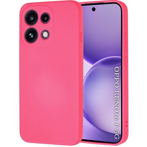 Techsuit - Softflex - Oppo Reno16 F / Reno16 Fs - Hot Pink