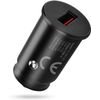 EVERACTIVE Car Charger 1 X Usb QC3.0 18W Black + Cable USB-C 1m - (CC-15QC)