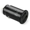EVERACTIVE Car Charger 2 X Usb 12W Black + Cable USB-C 1m - (CC-25C)