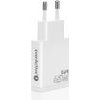 EVERACTIVE Charger Gan 2x USB-C Quick Charge 3.0 45W Pd White - (SC-465Q)