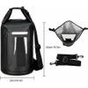 Hurtel Waterproof Bag For a 15 l Sup Kayak With An Rfid Blocking Divider - Black 5907769388309 - (WNA-15L)