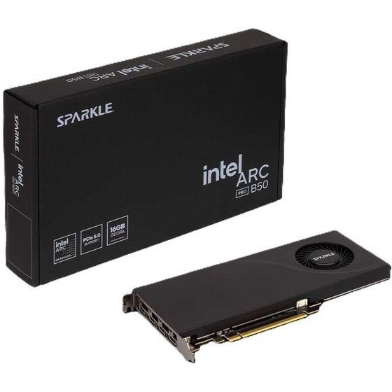 SPARKLE Intel Arc Pro B50 Blower 16GB Graphics Card - (SBP50W-16G)