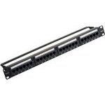 Vention 24-Port Cat6 Unshielded Patch Panel Black - (KGCB0)