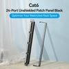 Vention 24-Port Cat6 Unshielded Patch Panel Black - (KGCB0)