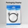 Vention 3-Prong Power Cord 1.8M C5 Connector Eu Plug - (ZCKBAC)