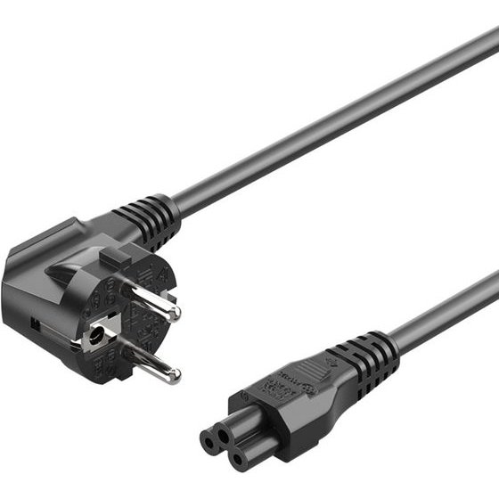 Vention 3-Prong Power Cord 1.8M C5 Connector Eu Plug - (ZCKBAC)