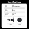 Vention Car Magnetic Phone Holder Shock-Absorbing Type, Tir Vent Clip Type, Gray - (KSPH0)