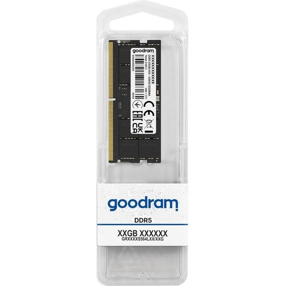 GoodRAM Memory Module 8 Gb 1 x 8 Gb DDR5 262-Pin SO-Dimm - (GR5600S564L46S/8G)