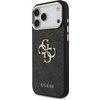 Guess Pu 4G Metal Logo Strap Case For Iphone 18 Pro Max Black - (GUHCP18XP4GMGSCK)
