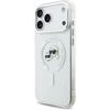 Karl Lagerfeld Iml K&Ch Heads Metal Frame Magsafe Case For Iphone 18 Pro Max White - (KLHMP18XHLSKCH)