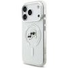 Karl Lagerfeld Iml K&Ch Heads Metal Frame Magsafe Case For Iphone 18 Pro White - (KLHMP18LHLSKCH)