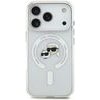 Karl Lagerfeld Iml K&Ch Heads Metal Frame Magsafe Case For Iphone 18 Pro White - (KLHMP18LHLSKCH)