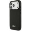 LACOSTE Pvc Iconic Petit Pique Metal Logo Magsafe Case For Iphone 18 Pro Black - (LCHMP18LPLAK)