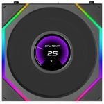Lian Li Fan 120mm - Uni Fan Tl Lcd Flex - Black - (12TLLCD1F1B)