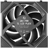 Lian Li Fan 120mm - Uni Fan Tl Lcd Flex - Black, Reverse - (12RTLLCD1F1B)