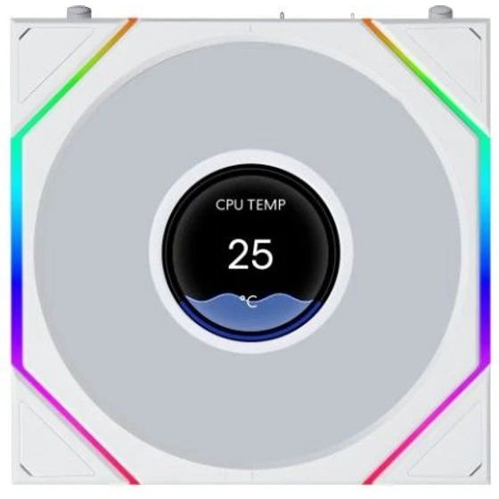 Lian Li Fan 120mm - Uni Fan Tl Lcd Flex - White - (12TLLCD1F1W)