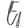 Awei Cable With Stand USB-C / USB-C Black - (CM-12C)