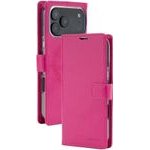 Mercury Bluemoon Diary Magsafe Case For Iphone 17 Pro Max / 18 Pro Max Hot Pink - (MBMD-17PROMAX/18PROMAX-HPNK)