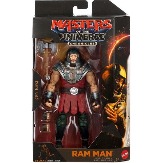 Mattel Masters Of The Universe Chronicles: Ram Man Figure (JKJ29)
