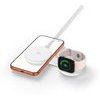 Tech-Protect A55 2IN1 Magnetic Magsafe Wireless Charger 25W QI2.2 WHITE