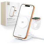 Tech-Protect A56 3IN1 Magnetic Magsafe Wireless Charger 25W QI2.2 WHITE