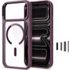 Tech-Protect Magmat Magsafe Cc Iphone 17 Pro Max / 18 Pro Max Dark CHERRY/CLEAR