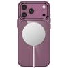 Tech-Protect Magmat Magsafe Cc Iphone 17 Pro Max / 18 Pro Max Dark CHERRY/CLEAR