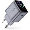 Tech-Protect Powervision NC45W-Gan 1-Port Network Charger Pd 45W Dark GREY