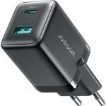 Joyroom Gan 45W USB-C + USB-A Wall Charger - Black - (JR-TG8)