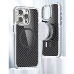 Case For Iphone 17 Pro / 18 Pro Fiber Compatible With Magsafe Gray OEM