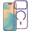 Case For Iphone 17 Pro / 18 Pro Frame Clear Hybrid Mag Cover Compatible With Magsafe Black OEM