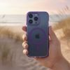 Case For Iphone 17 Pro / 18 Pro Frame Clear Hybrid Mag Cover Compatible With Magsafe Black OEM