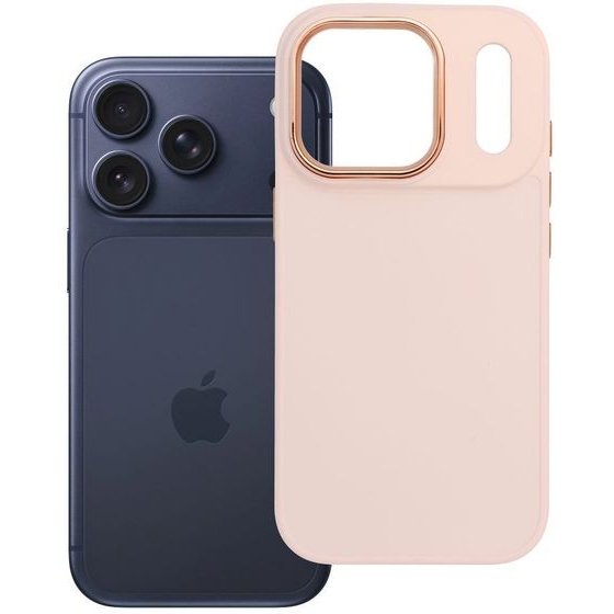 Case For Iphone 17 Pro / 18 Pro Frame Powder Pink OEM