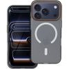 Case For Iphone 17 Pro / 18 Pro Go Orange Compatible With Magsafe Black OEM