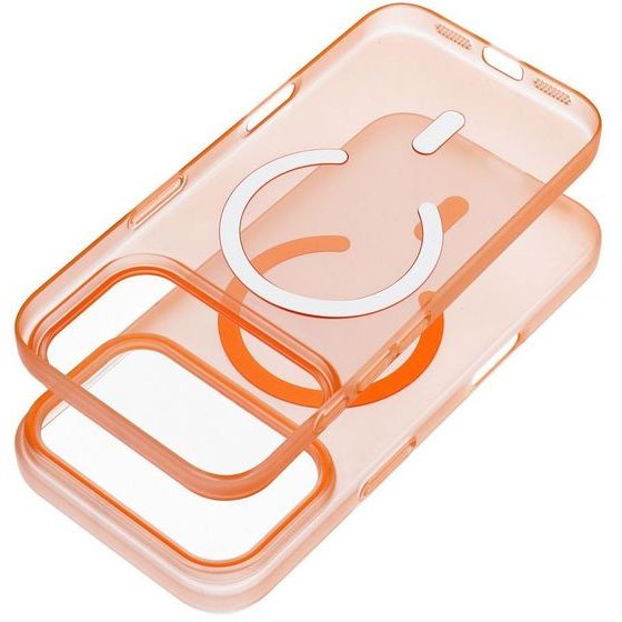 Case For Iphone 17 Pro / 18 Pro Go Orange Compatible With Magsafe Orange OEM