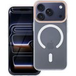 Case For Iphone 17 Pro / 18 Pro Go Orange Compatible With Magsafe Transparent OEM