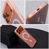 Case For Iphone 17 Pro / 18 Pro Go Orange Compatible With Magsafe Transparent OEM