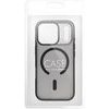 Case For Iphone 17 Pro Max / 18 Pro Max Flexline Mag Cover Compatible With Magsafe Black OEM