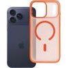 Case For Iphone 17 Pro Max / 18 Pro Max Flexline Mag Cover Compatible With Magsafe Orange OEM
