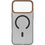 Case For Iphone 17 Pro Max / 18 Pro Max Go Orange Compatible With Magsafe Black OEM