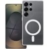 Case For Samsung S25 Fe / S26 Fe Clear Case 2 Mm Mag Cover Compatible With Magsafe (Camera protection) Transparent OEM