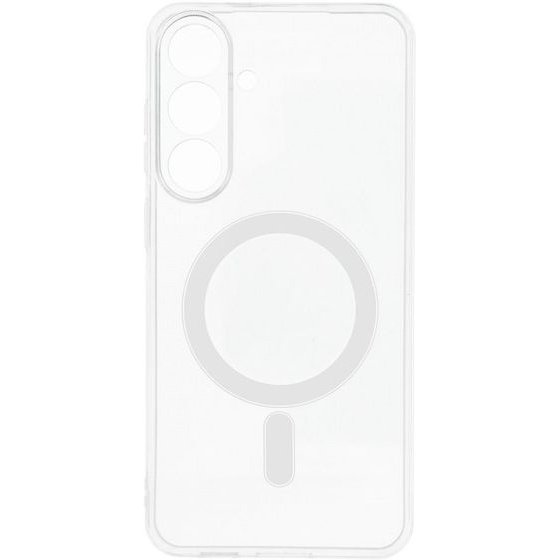 Case For Samsung S25 Fe / S26 Fe Clear Case 2 Mm Mag Cover Compatible With Magsafe (Camera protection) Transparent OEM