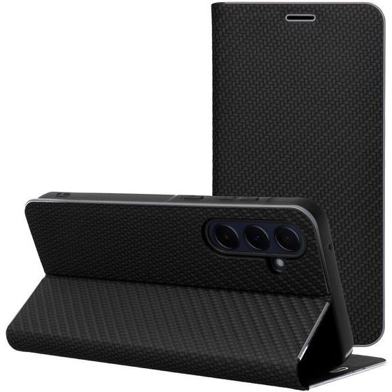 Flip Case For Xiaomi Redmi 17 4G / 17 5G Eu Luna Book Carbon Black OEM
